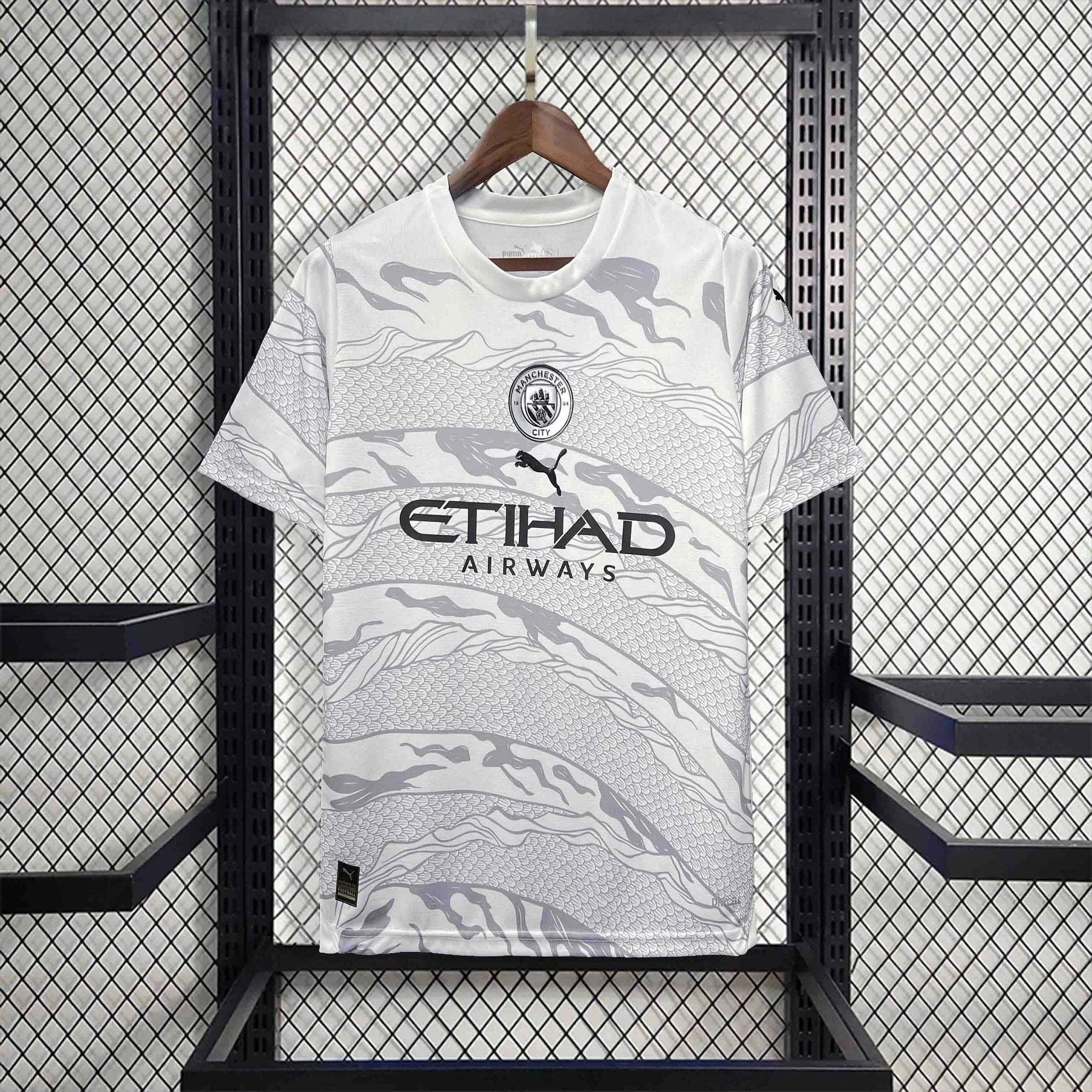 Maillot Manchester City saison 2023-2024 édition nouvel an Chinois