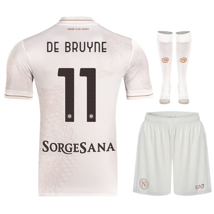 Maillot Kit Enfant Naples Exterieur 2025-2026